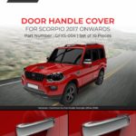 GFXS-004 Door Handle Cover Scorpio 2017 Onwards