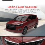 GFXT-007 Head Lamp Garnish Innova Crysta 2016